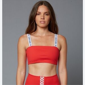 Year Of Ours Red Sports Bra